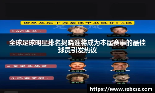 全球足球明星排名揭晓谁将成为本届赛事的最佳球员引发热议